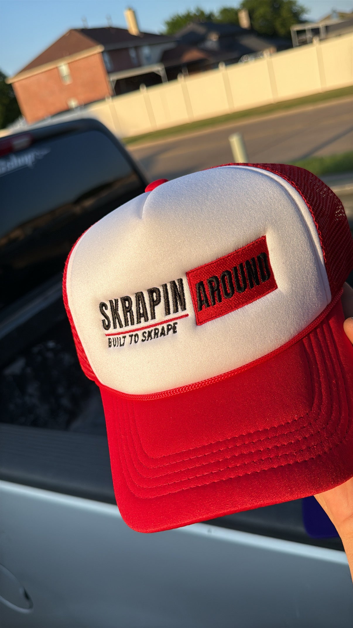 Embroidered Trucker Hat
